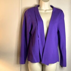 ALFANI | Open Sweater | Purple | L